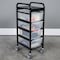 Luxor 4-Bin Industrial Lug Cart UCWS002 - alternate 5